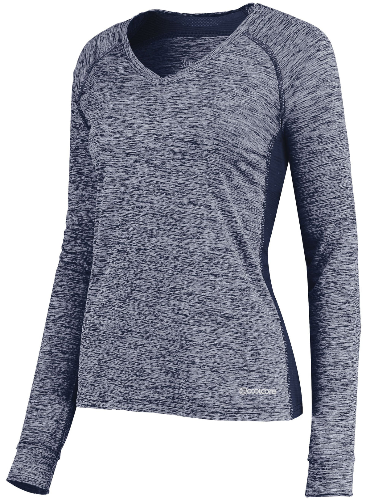 WOMEN'S ELECTRIFY LONG-SLEEVE T-SHIRT POWERED BY COOLCORE® - MOISTURE-WICKING