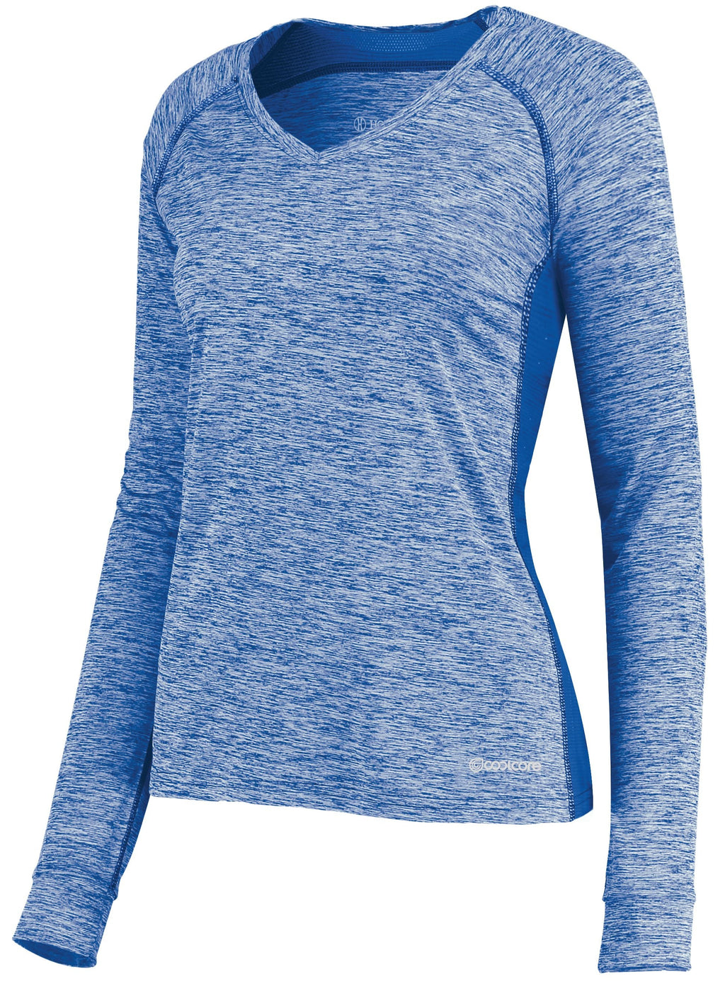 WOMEN'S ELECTRIFY LONG-SLEEVE T-SHIRT POWERED BY COOLCORE® - MOISTURE-WICKING