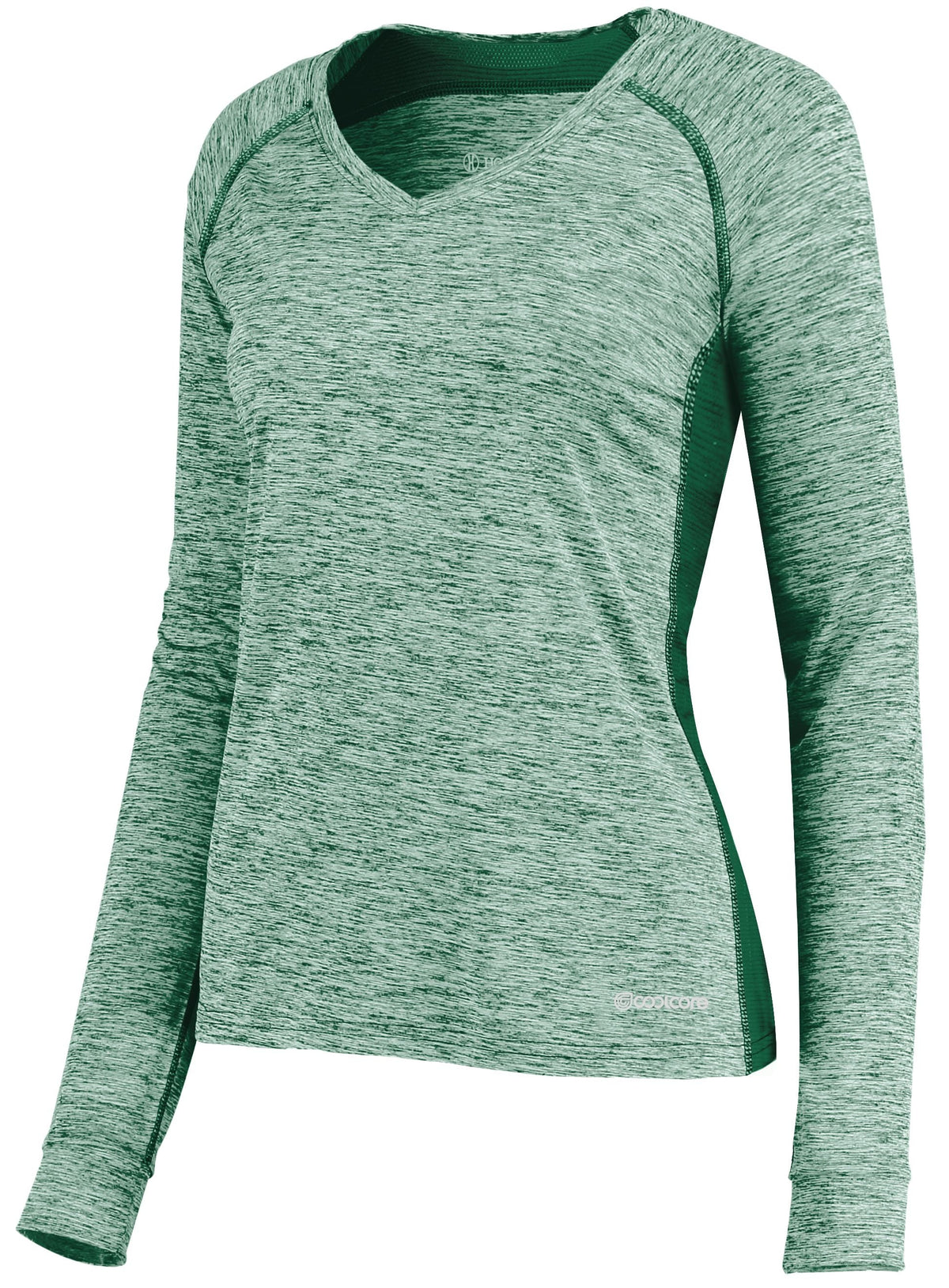 WOMEN'S ELECTRIFY LONG-SLEEVE T-SHIRT POWERED BY COOLCORE® - MOISTURE-WICKING