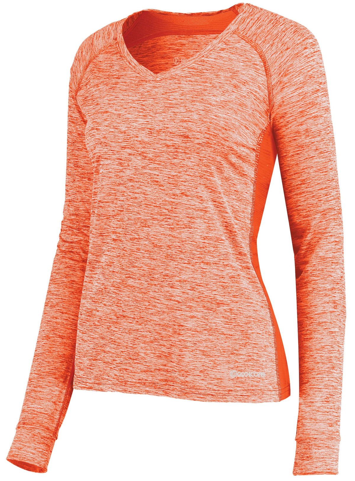 WOMEN'S ELECTRIFY LONG-SLEEVE T-SHIRT POWERED BY COOLCORE® - MOISTURE-WICKING