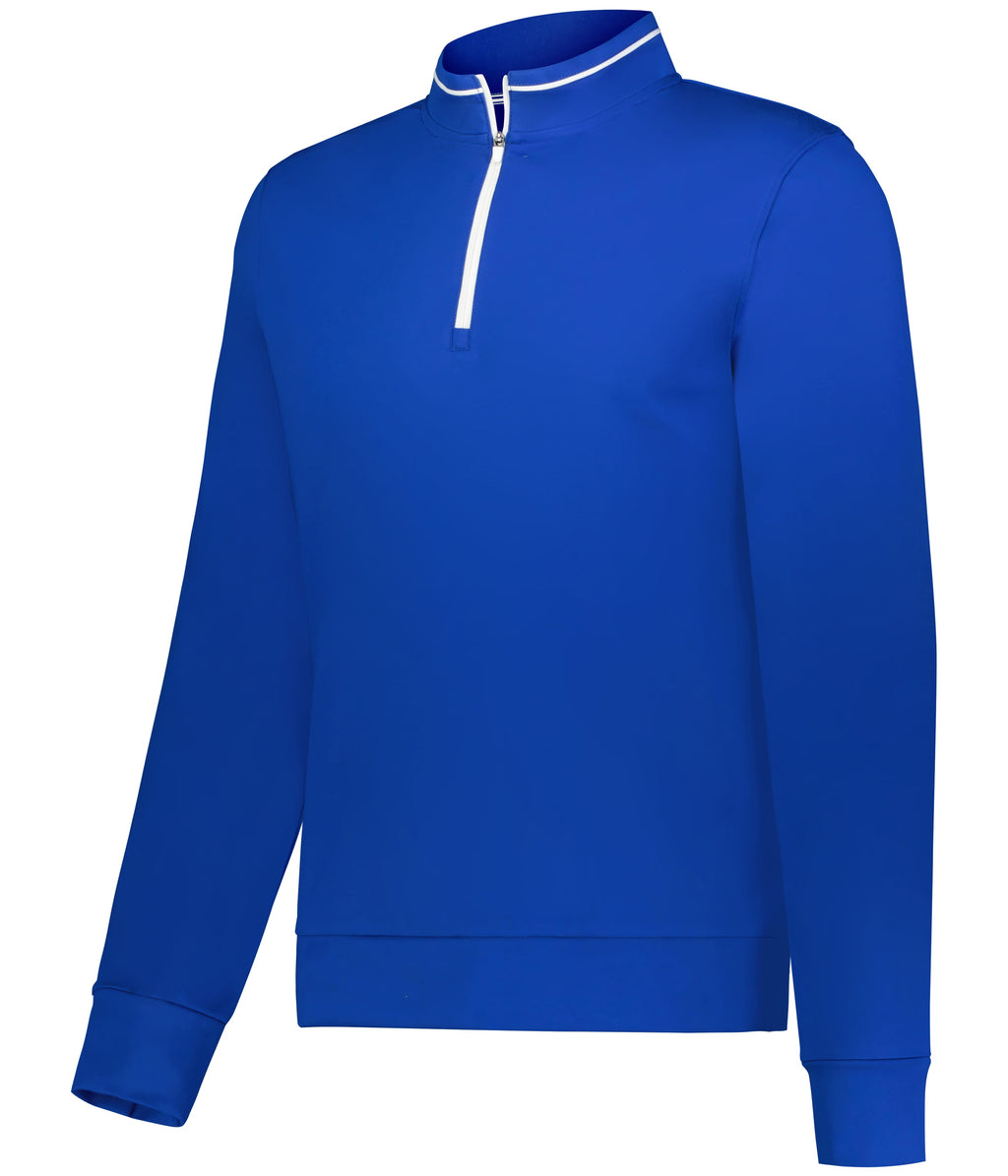 COURT 1/4 ZIP PULLOVER - MOISTURE-WICKING