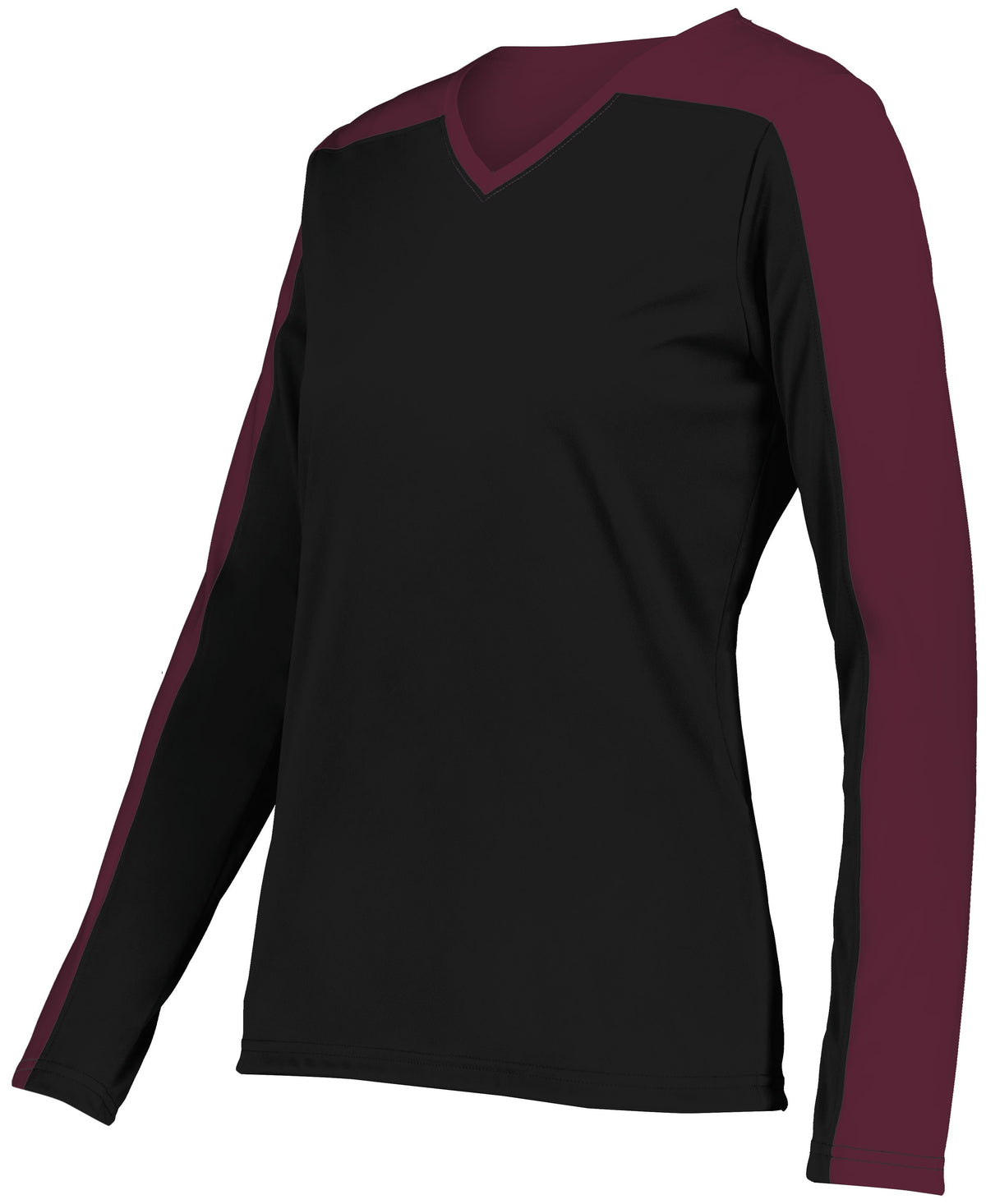 WOMEN'S MOMENTUM TEAM LONG-SLEEVE T-SHIRT - MOISTURE-WICKING
