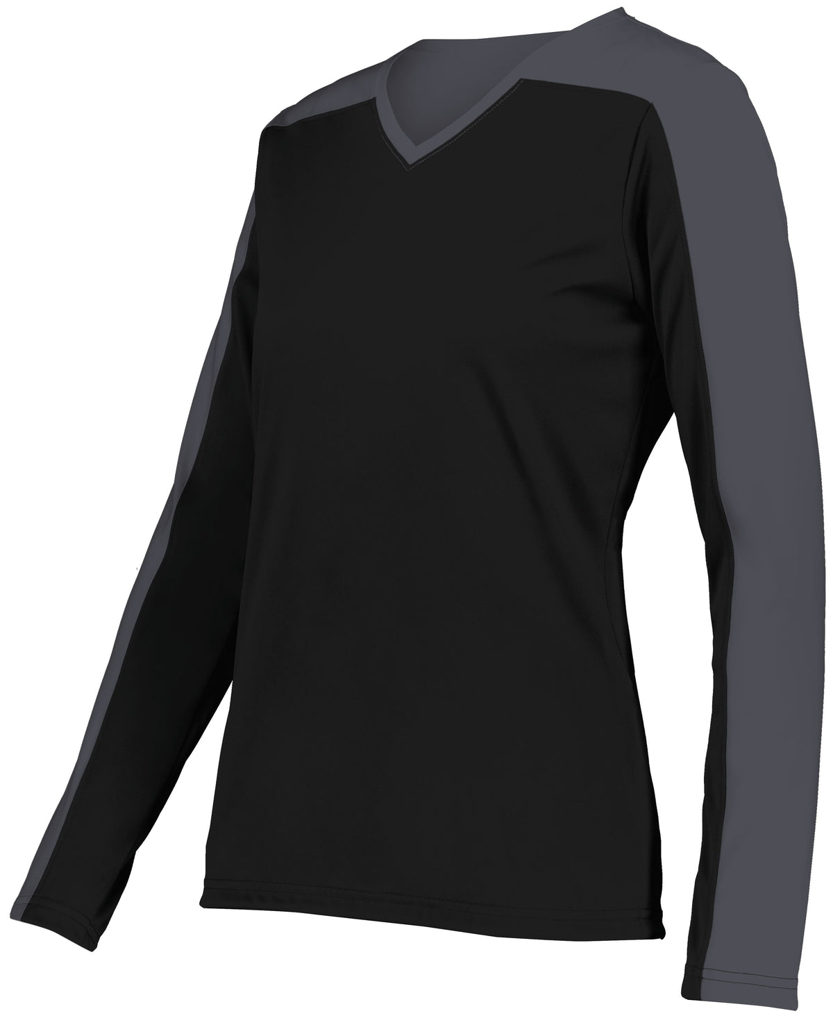 WOMEN'S MOMENTUM TEAM LONG-SLEEVE T-SHIRT - MOISTURE-WICKING