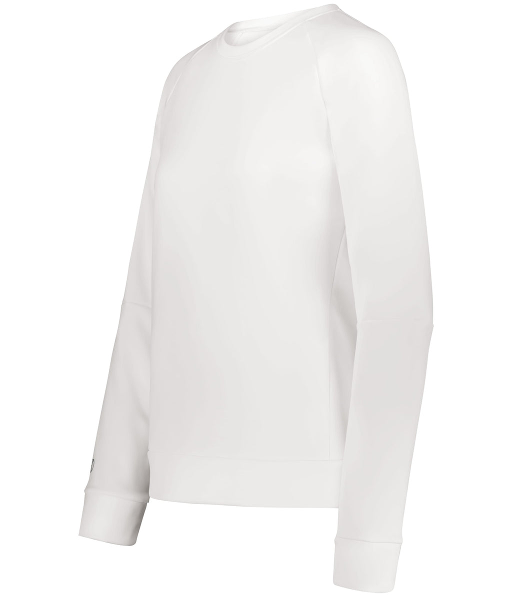 WOMEN'S MOMENTUM TEAM FLEECE CREW - MOISTURE-WICKING