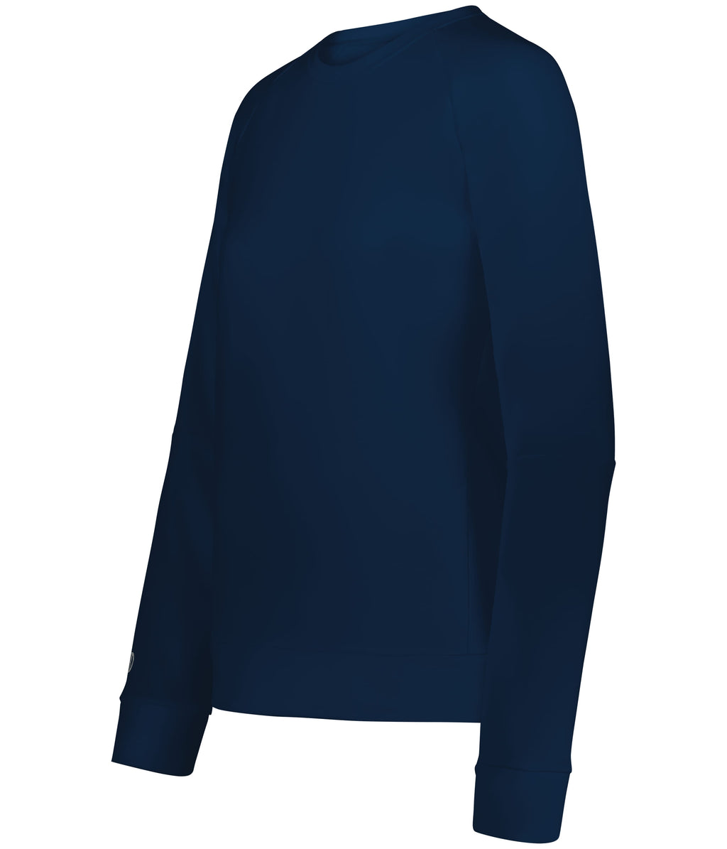 WOMEN'S MOMENTUM TEAM FLEECE CREW - MOISTURE-WICKING