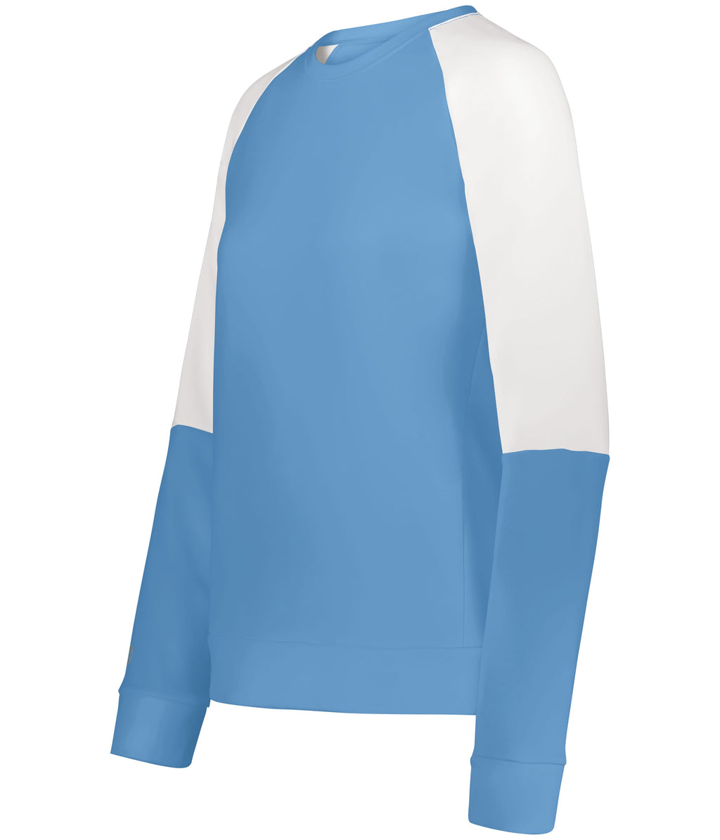 WOMEN'S MOMENTUM TEAM FLEECE CREW - MOISTURE-WICKING