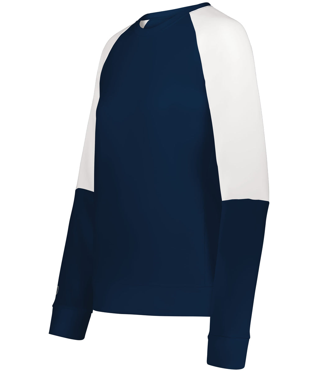 WOMEN'S MOMENTUM TEAM FLEECE CREW - MOISTURE-WICKING