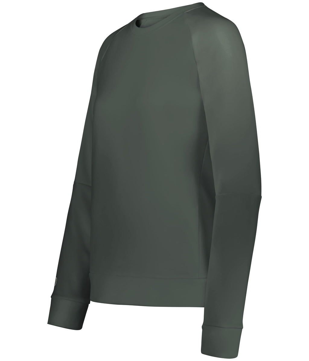 WOMEN'S MOMENTUM TEAM FLEECE CREW - MOISTURE-WICKING
