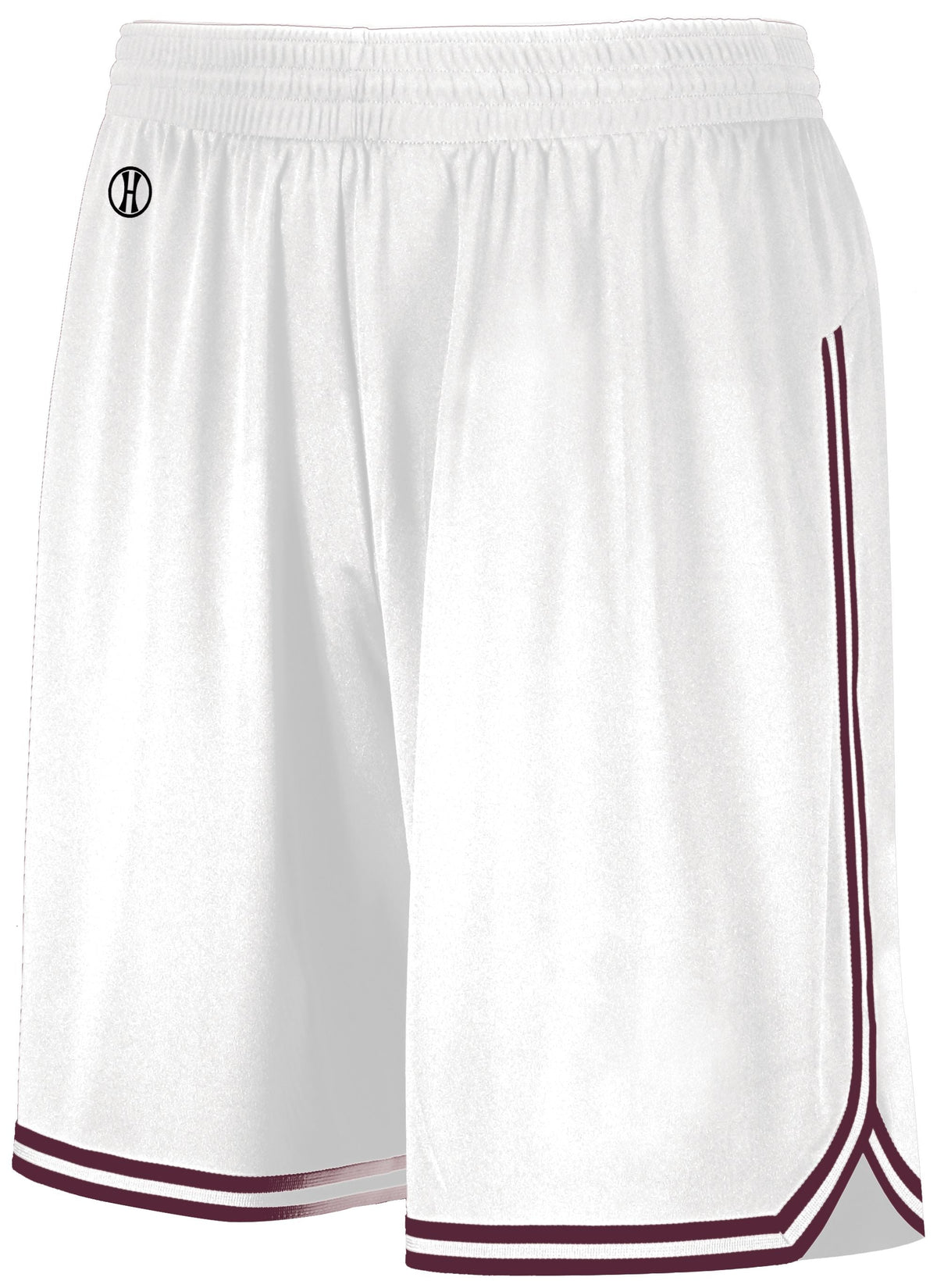 RETRO BASKETBALL SHORTS - MOISTURE-WICKING POLYESTER