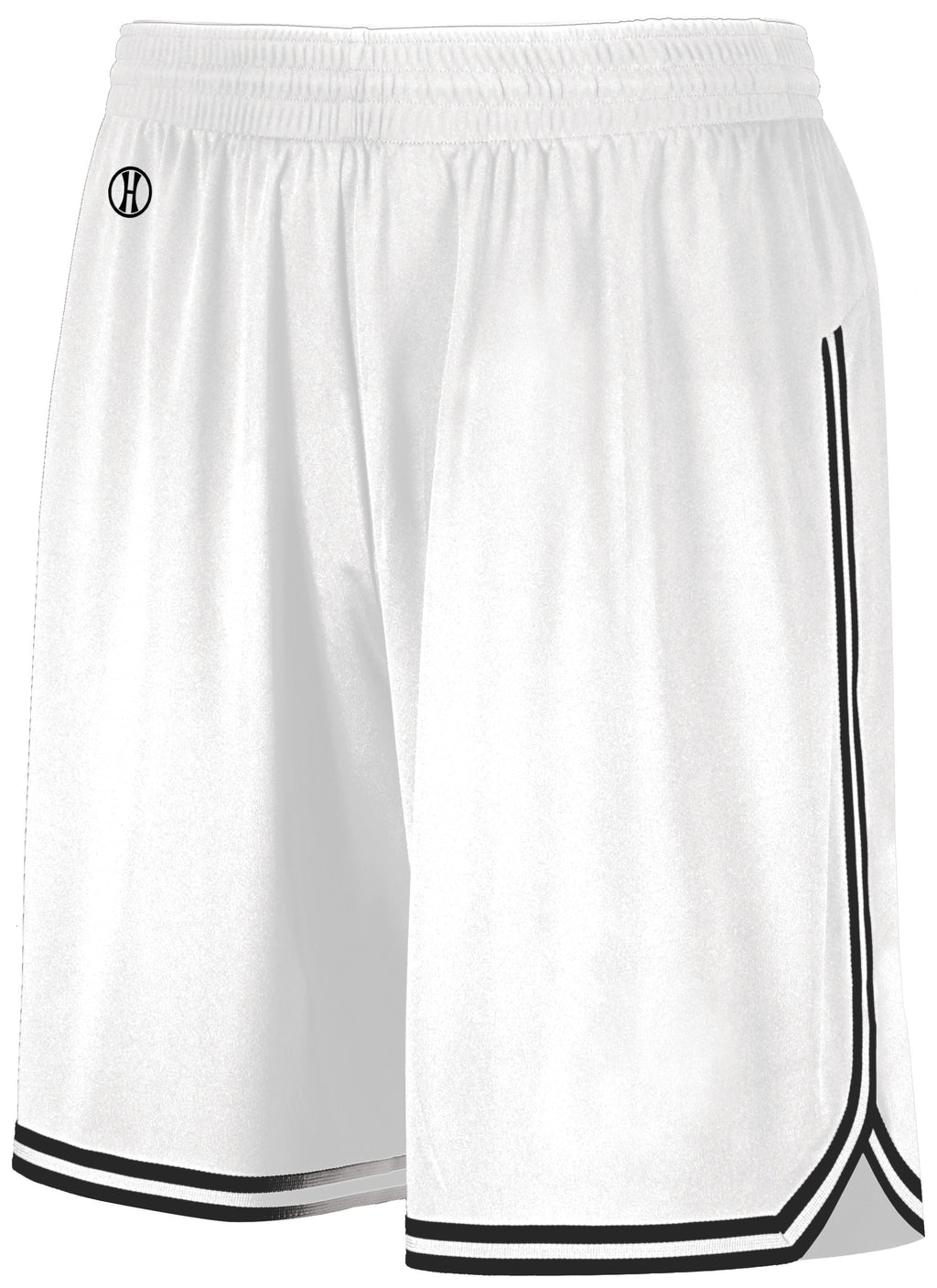 RETRO BASKETBALL SHORTS - MOISTURE-WICKING POLYESTER