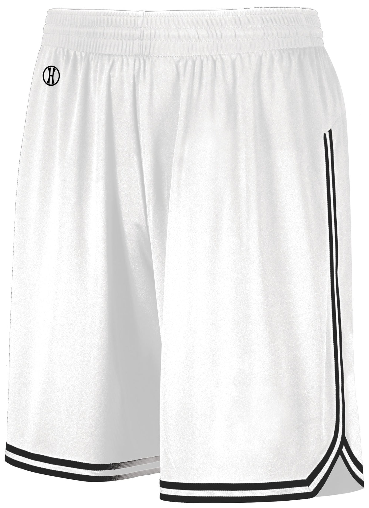 RETRO BASKETBALL SHORTS - MOISTURE-WICKING POLYESTER