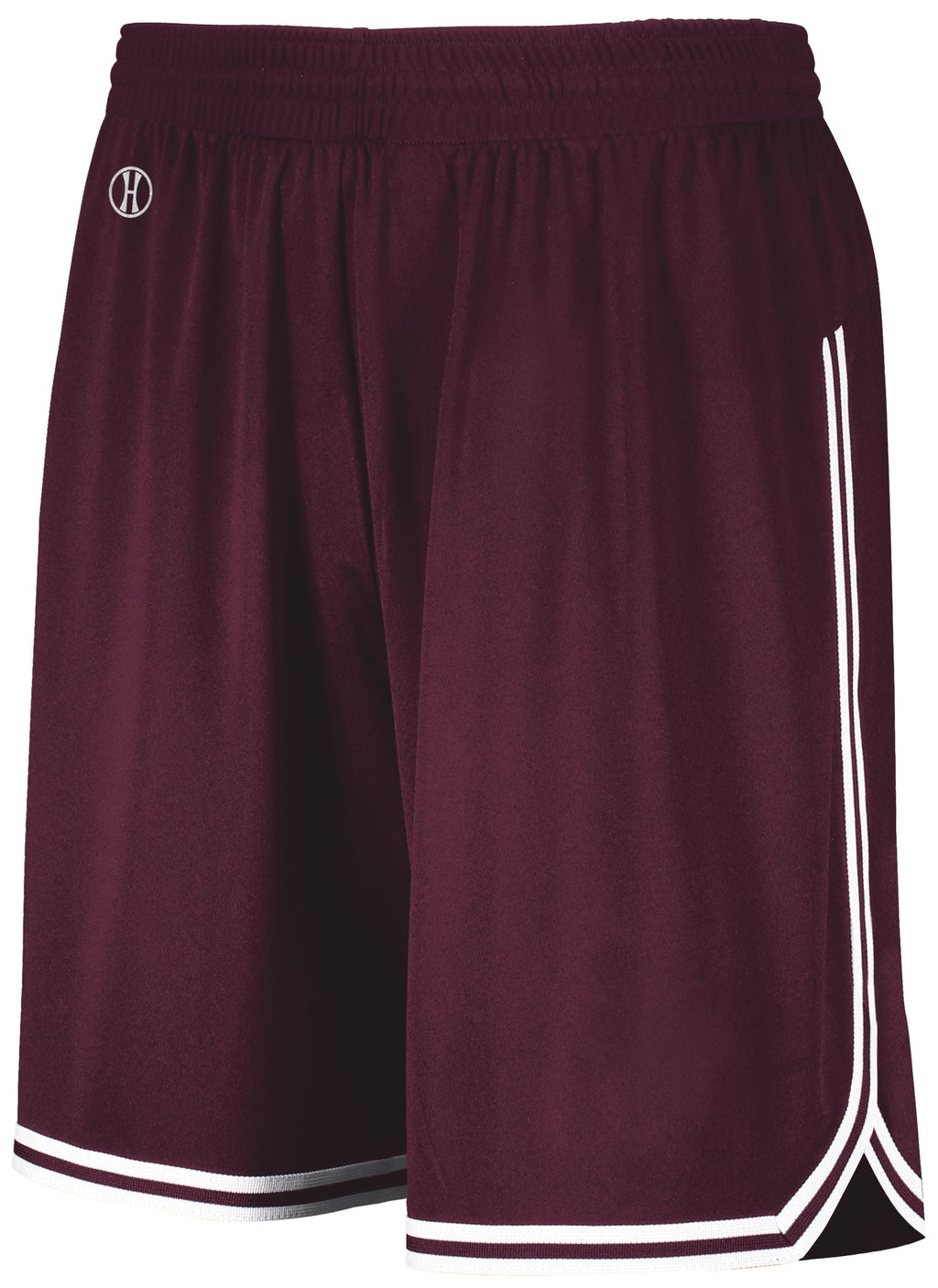 RETRO BASKETBALL SHORTS - MOISTURE-WICKING POLYESTER