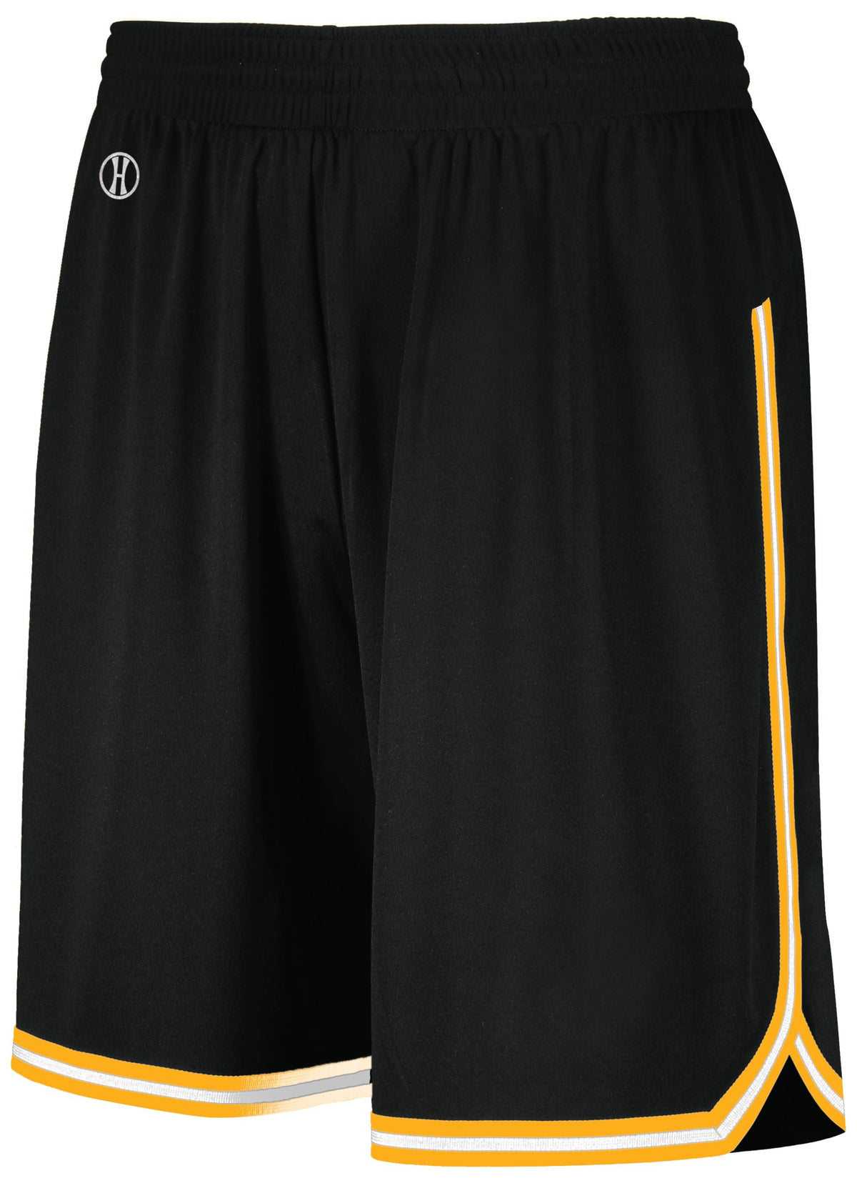 RETRO BASKETBALL SHORTS - MOISTURE-WICKING POLYESTER