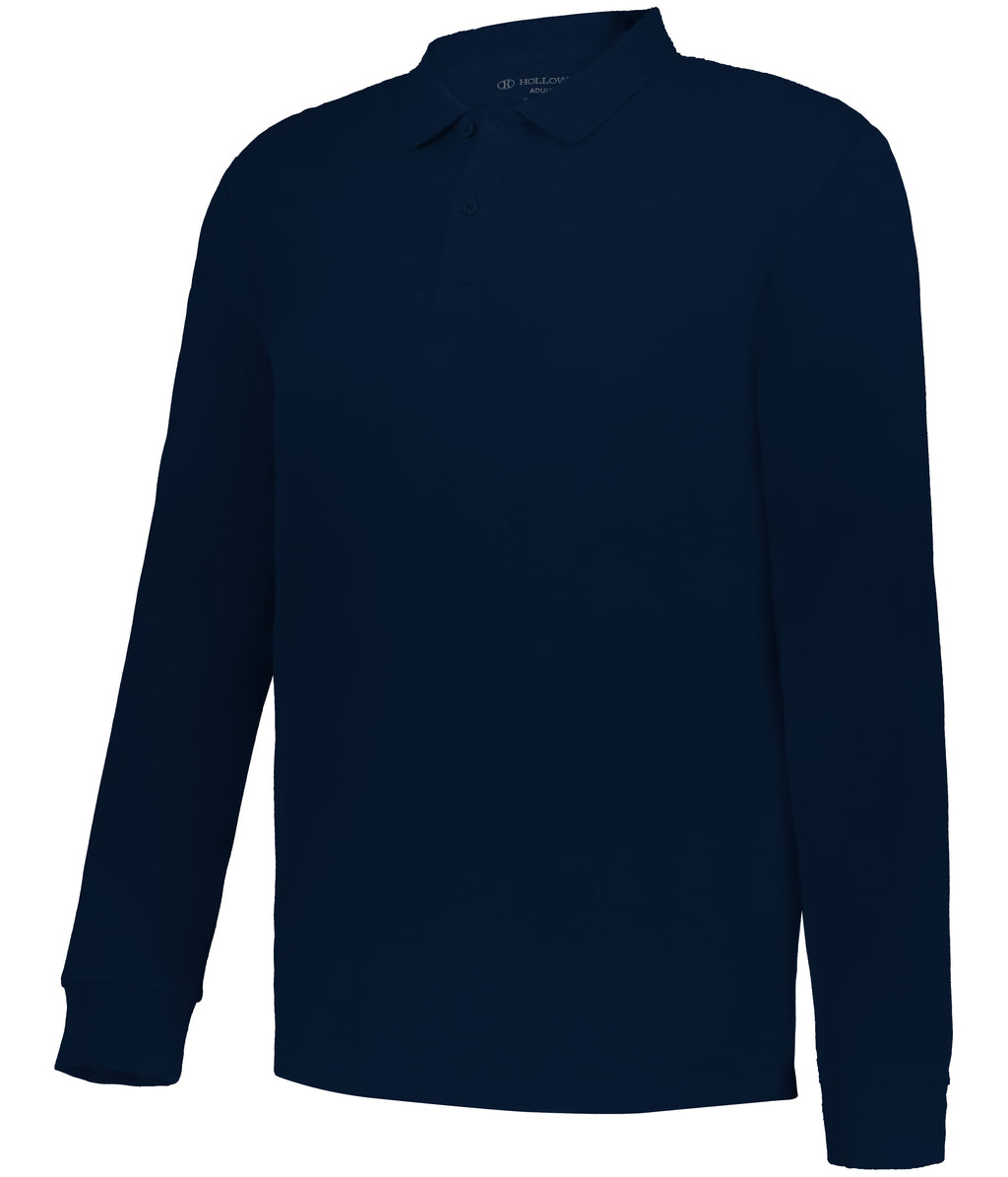 CORE COTTON LONG-SLEEVE POLO