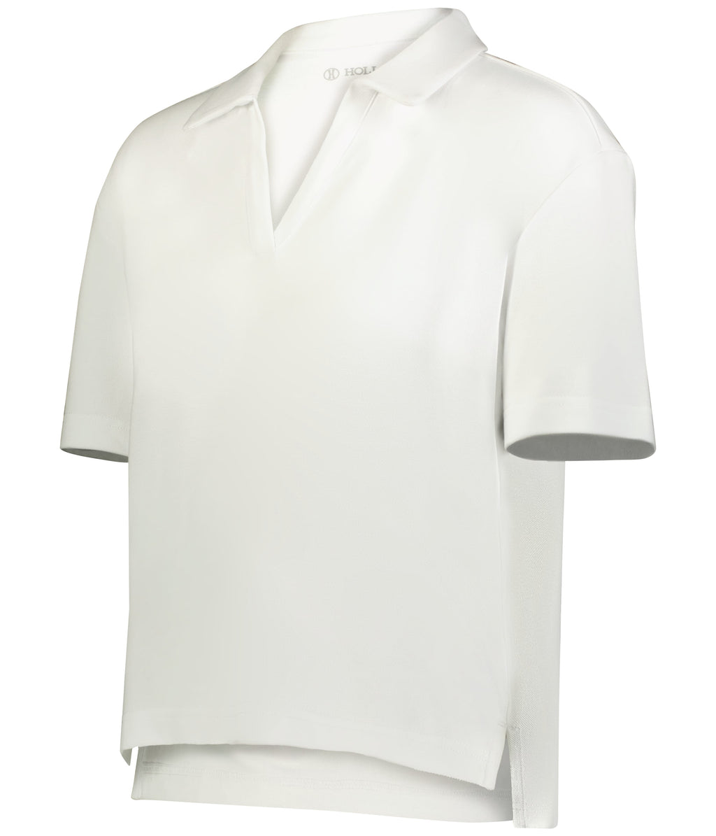 WOMEN'S CORE COTTON WAIST LENGTH POLO