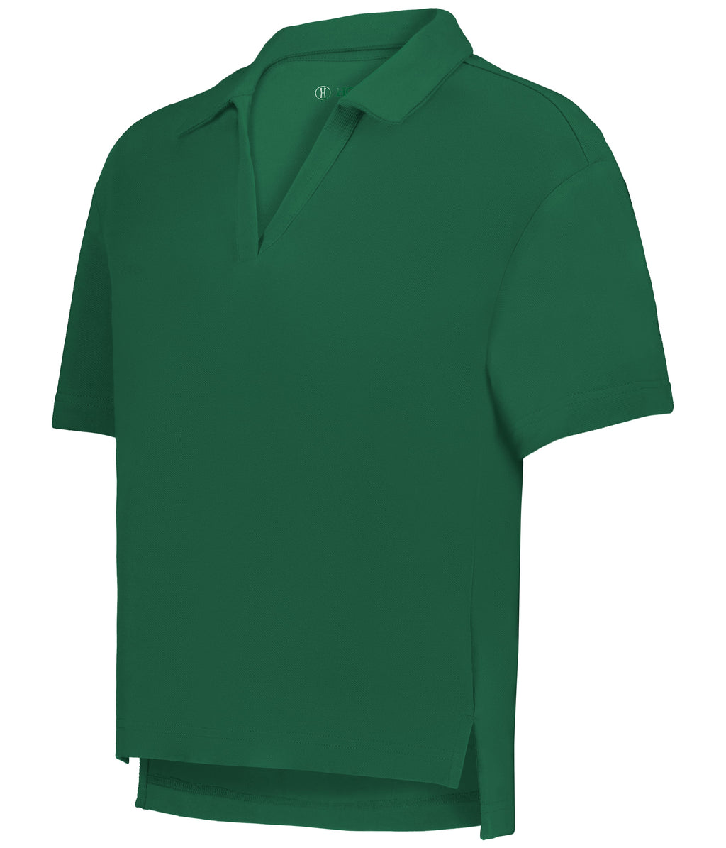 WOMEN'S CORE COTTON WAIST LENGTH POLO