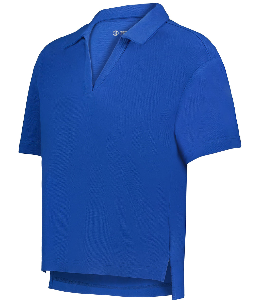 WOMEN'S CORE COTTON WAIST LENGTH POLO