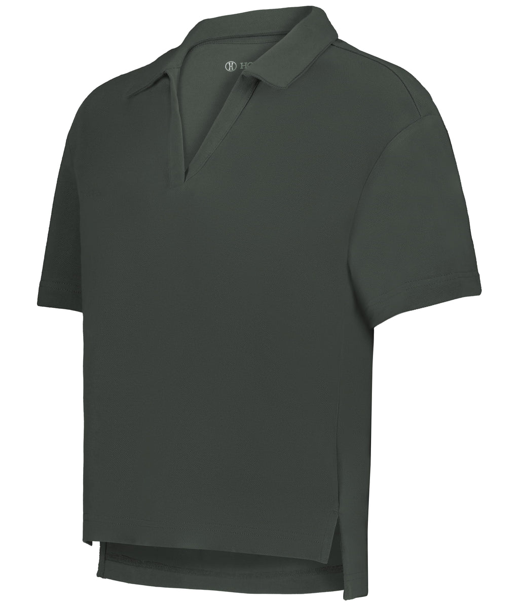 WOMEN'S CORE COTTON WAIST LENGTH POLO