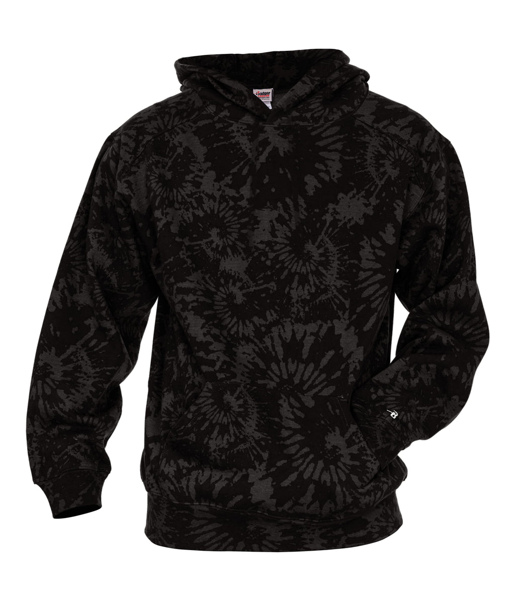 YOUTH ATHLETIC FLEECE TIE-DYE HOODIE