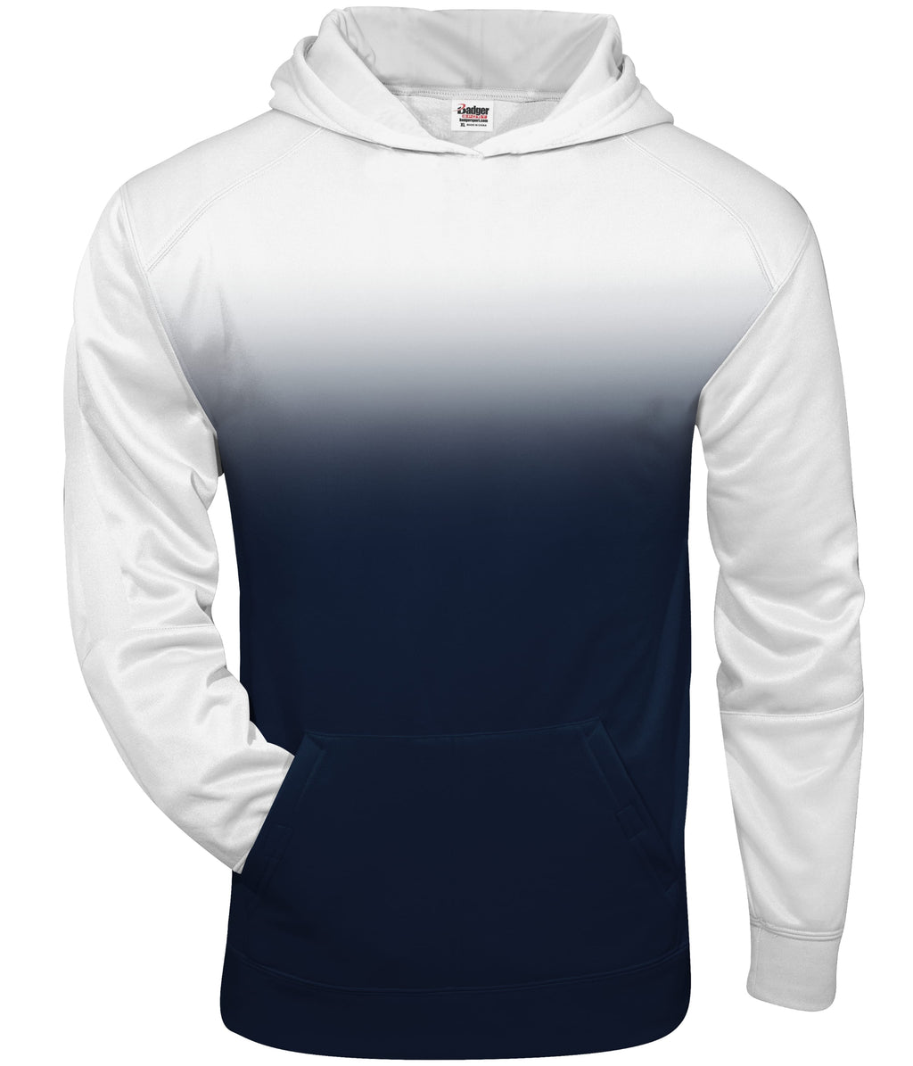 YOUTH OMBRE HOODIE - MOISTURE-WICKING POLYESTER