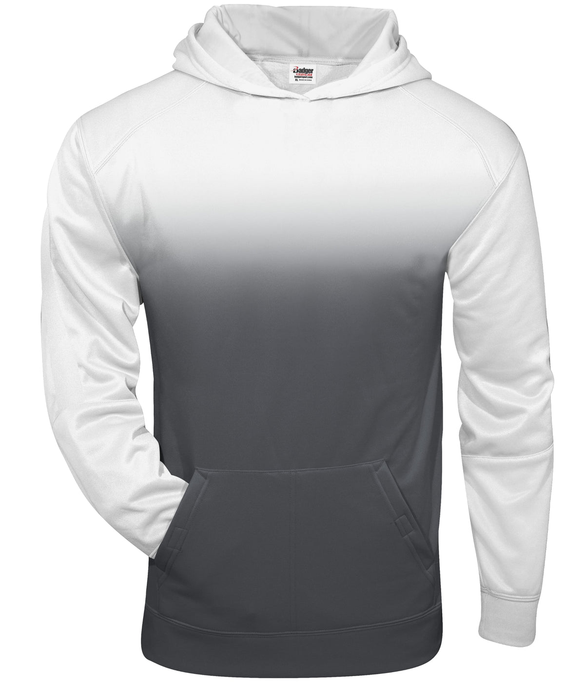YOUTH OMBRE HOODIE - MOISTURE-WICKING POLYESTER