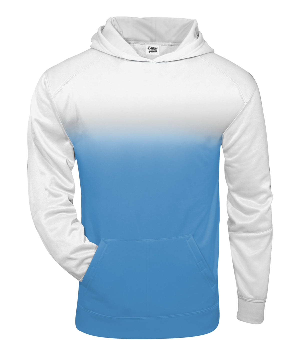 YOUTH OMBRE HOODIE - MOISTURE-WICKING POLYESTER