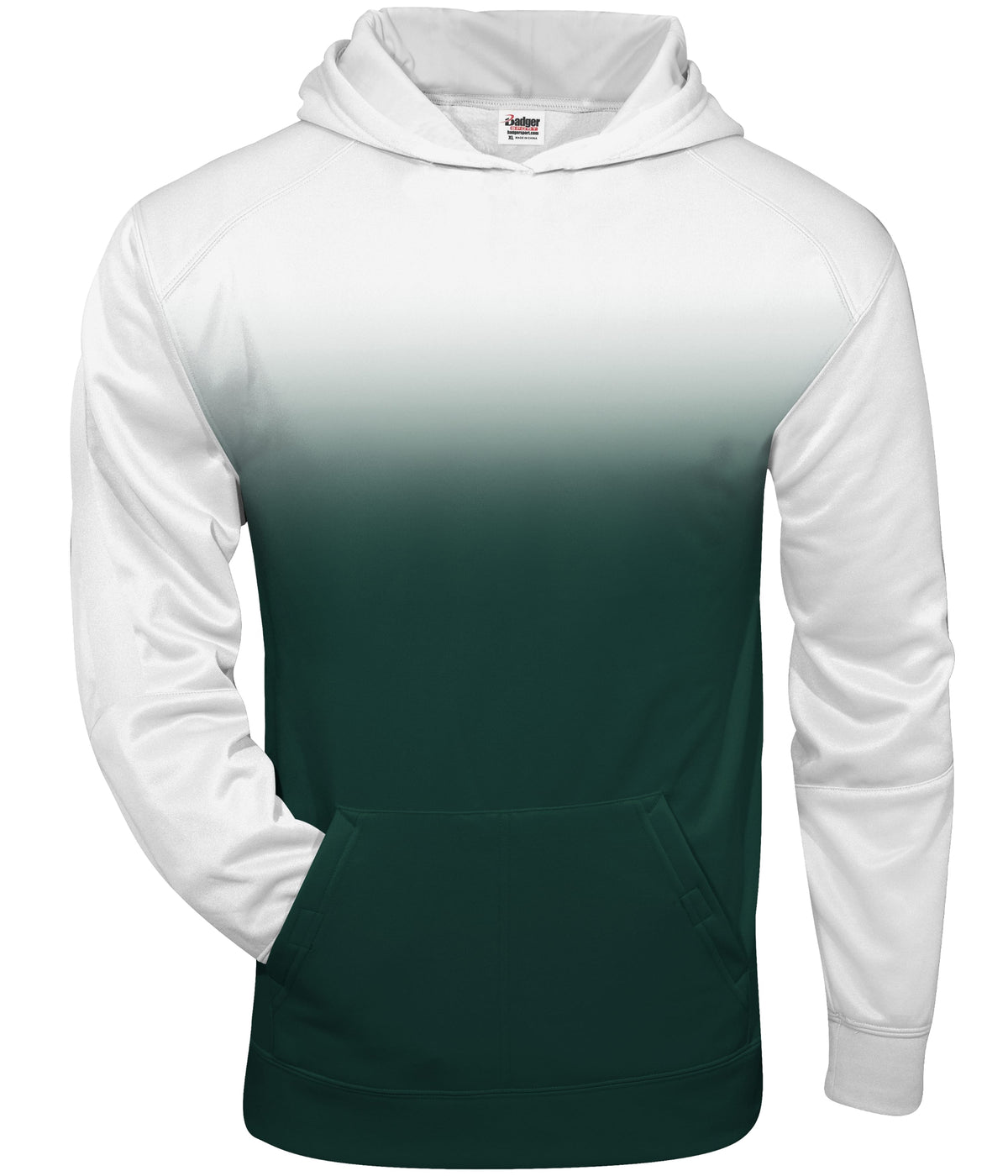 YOUTH OMBRE HOODIE - MOISTURE-WICKING POLYESTER
