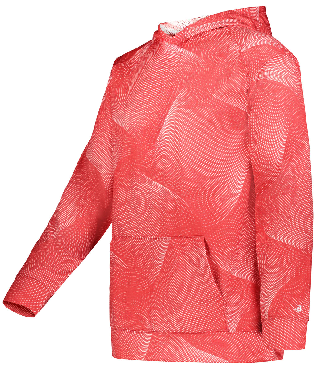YOUTH WARP FLEECE HOODIE - MOISTURE-WICKING PERFORMANCE