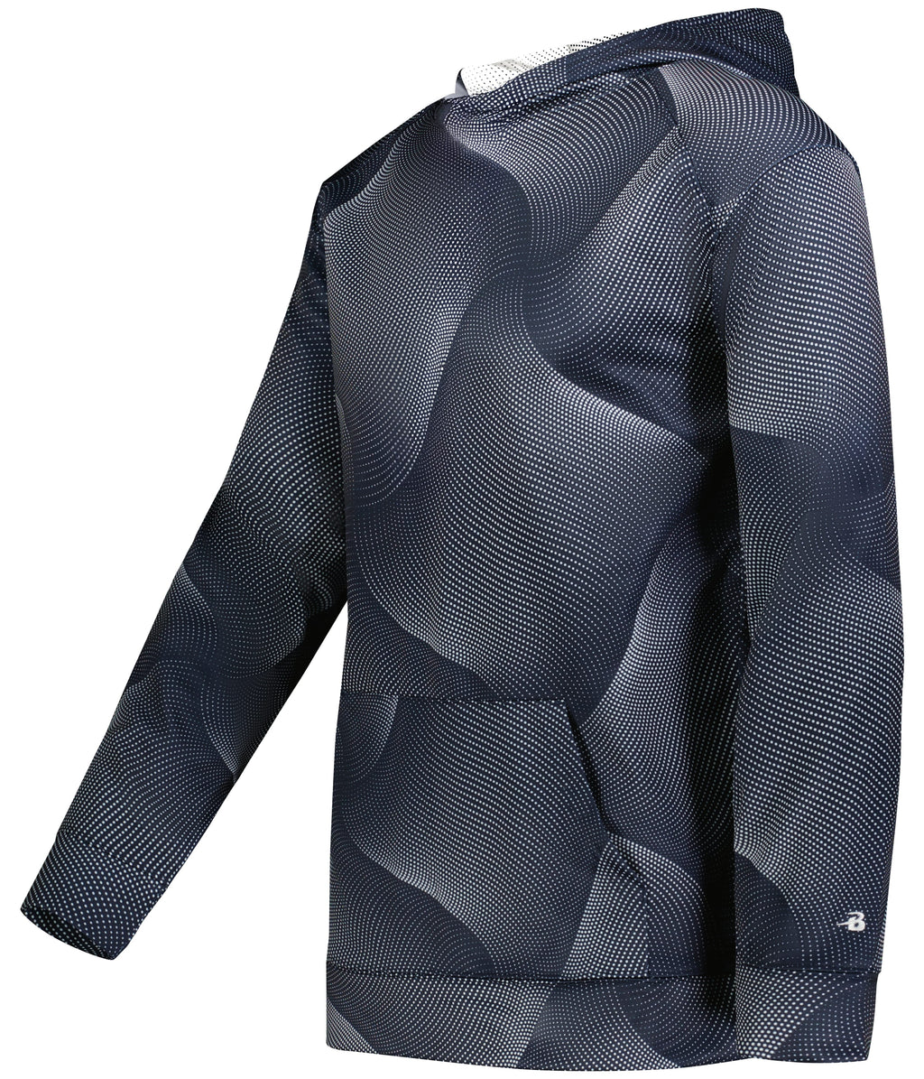 YOUTH WARP FLEECE HOODIE - MOISTURE-WICKING PERFORMANCE