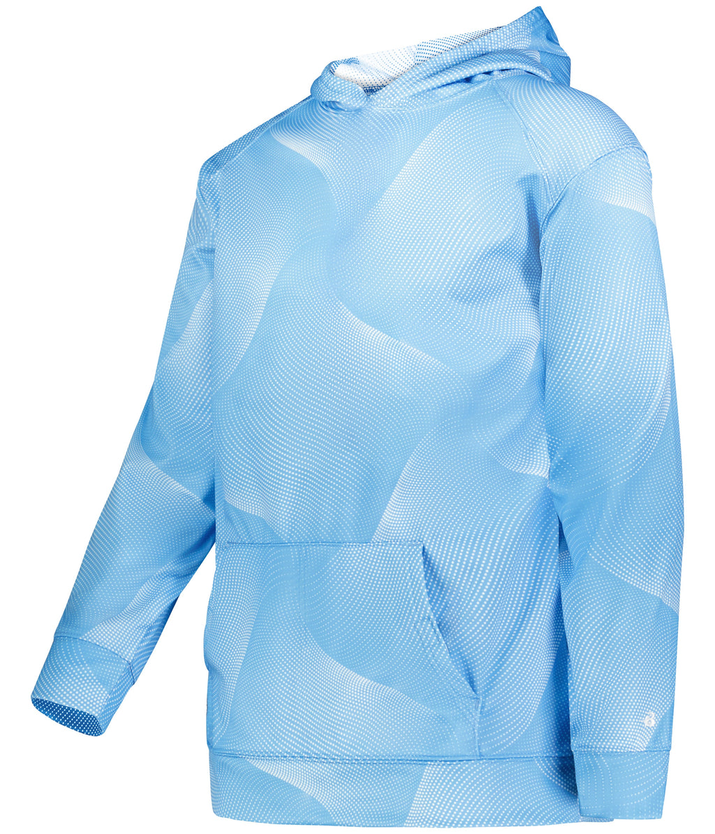 YOUTH WARP FLEECE HOODIE - MOISTURE-WICKING PERFORMANCE