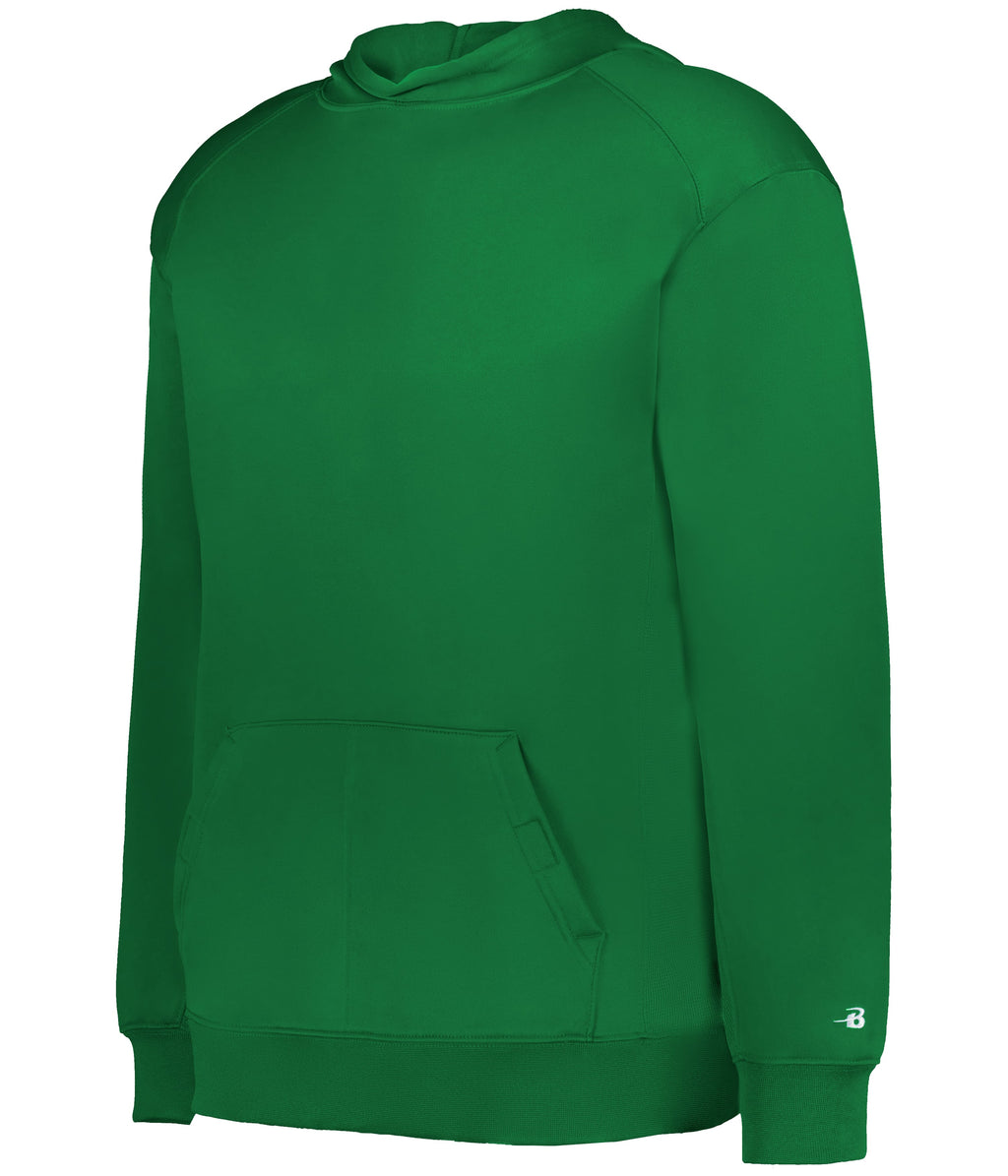YOUTH PERFORMANCE FLEECE HOODIE - MOISTURE-WICKING