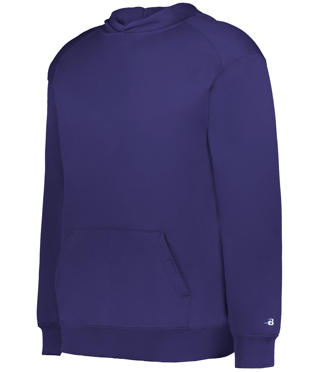 YOUTH PERFORMANCE FLEECE HOODIE - MOISTURE-WICKING