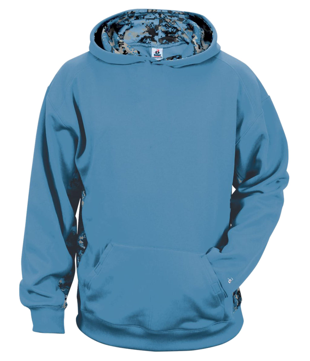 YOUTH DIGITAL COLORBLOCK HOODIE - MOISTURE-WICKING