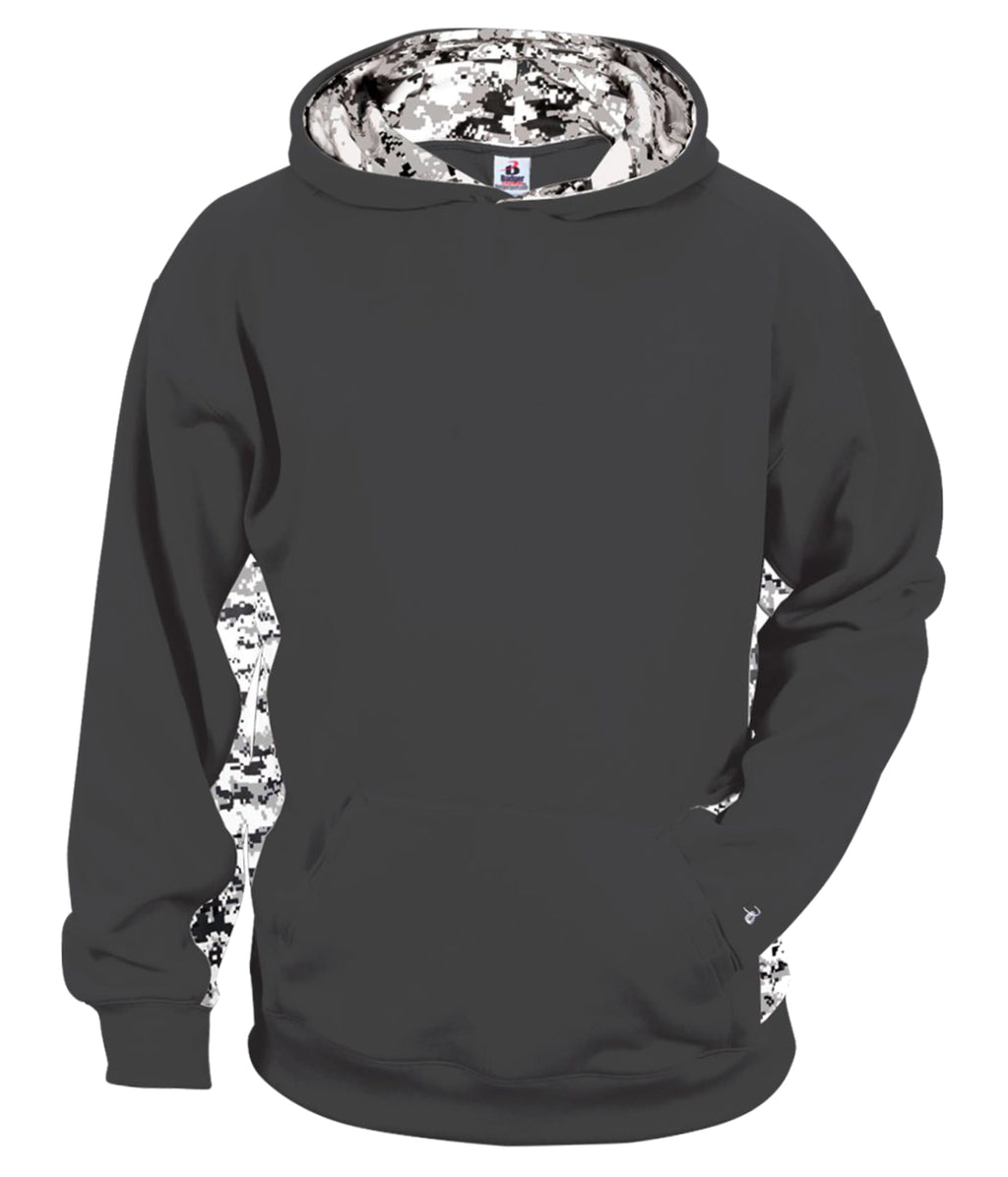 YOUTH DIGITAL COLORBLOCK HOODIE - MOISTURE-WICKING