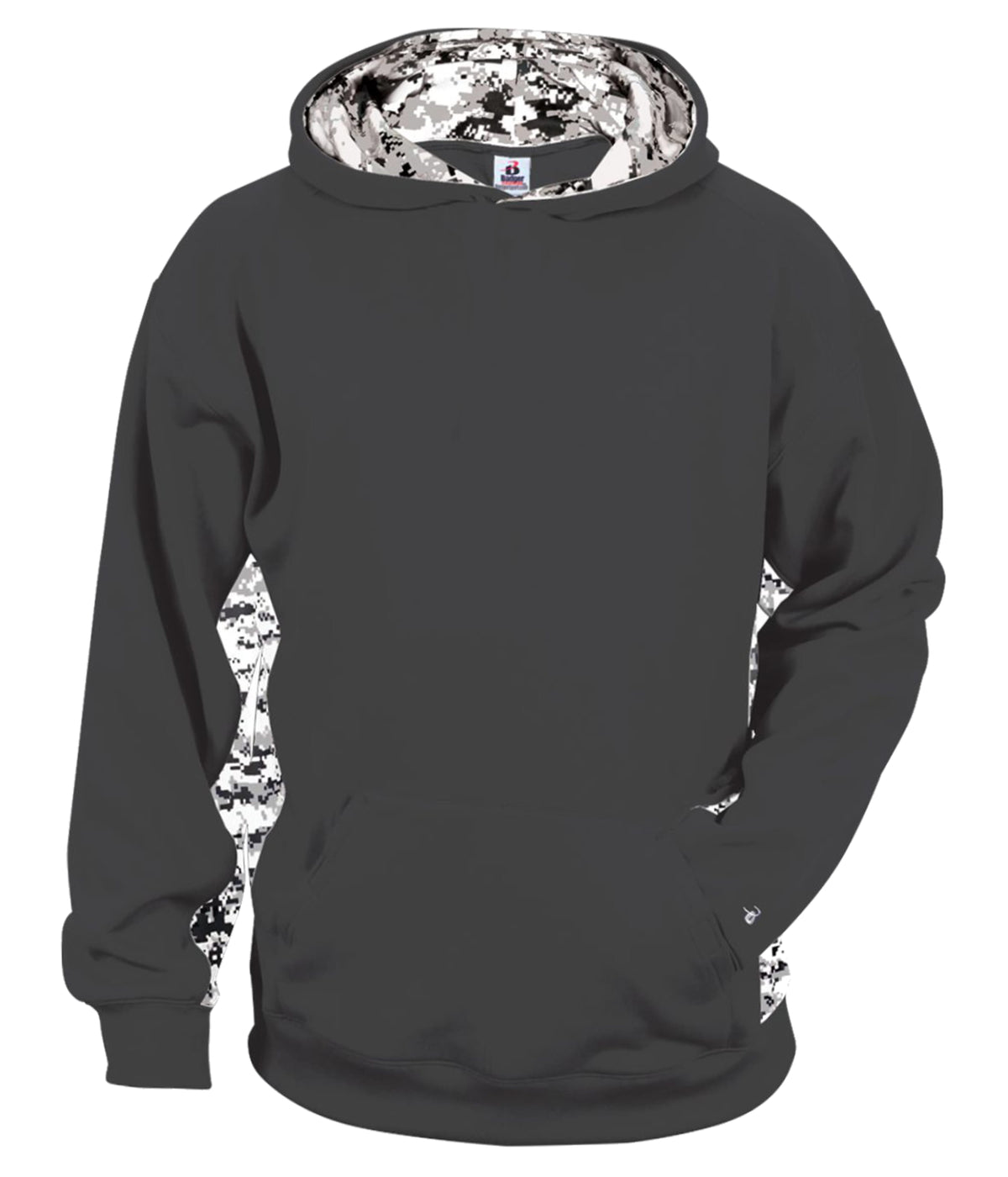 YOUTH DIGITAL COLORBLOCK HOODIE - MOISTURE-WICKING