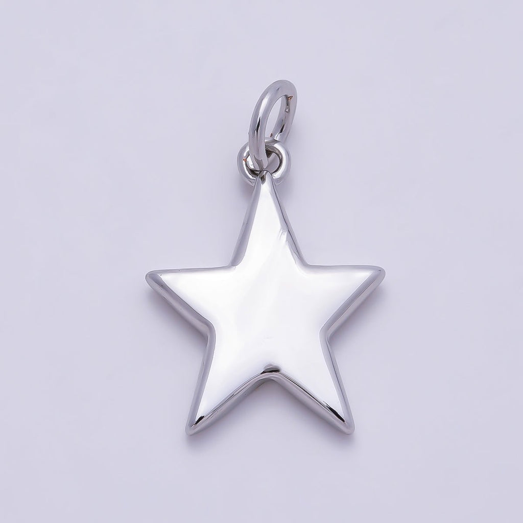 24K Gold Filled Mini Star Charms Double Sided charm for Necklace Earring Bracelet Jewelry Making Supply Celestial Jewelry D-439
