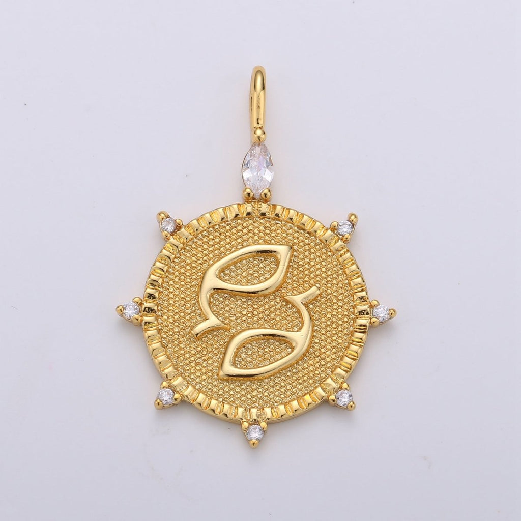 24k Gold Filled Zodiac Charms, Astrology Charms, Zodiac Necklace Charms, 12 Zodiac Charms for Jewelry Making Supply A-A1785-A-A1790
