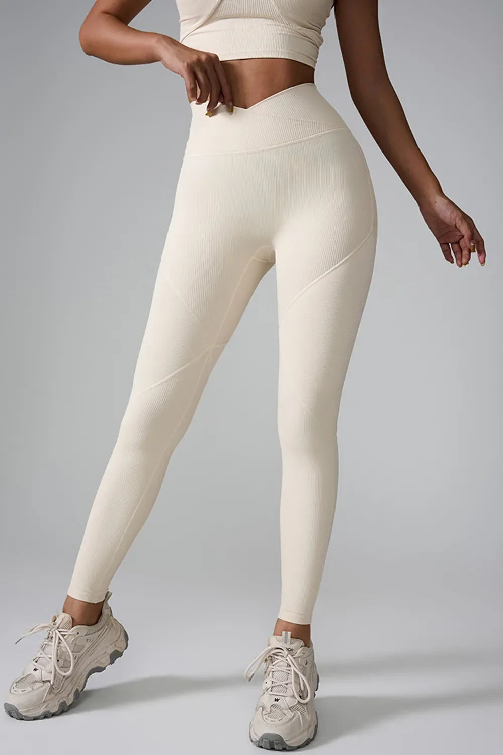 High Waist Active Leggings with Four-Way Stretch