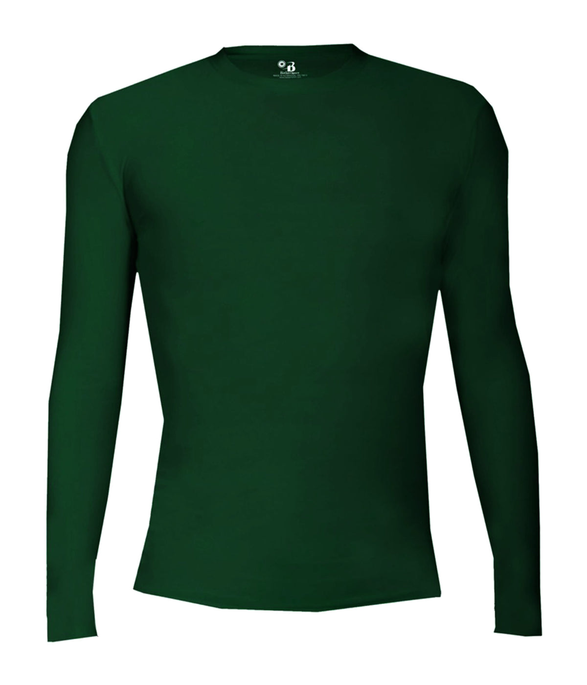 YOUTH PRO COMPRESSION LONG-SLEEVE CREW - MOISTURE-WICKING