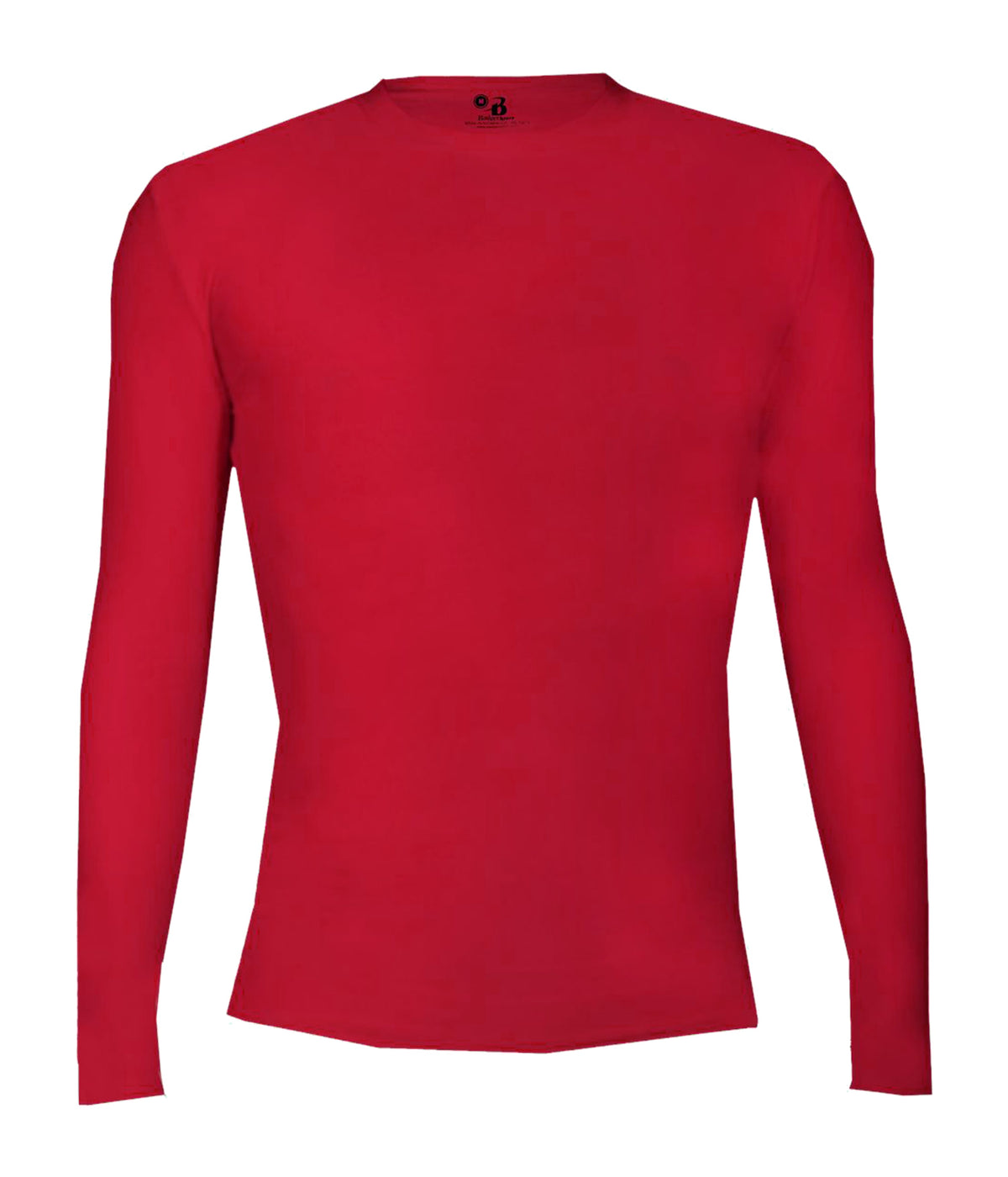 YOUTH PRO COMPRESSION LONG-SLEEVE CREW - MOISTURE-WICKING