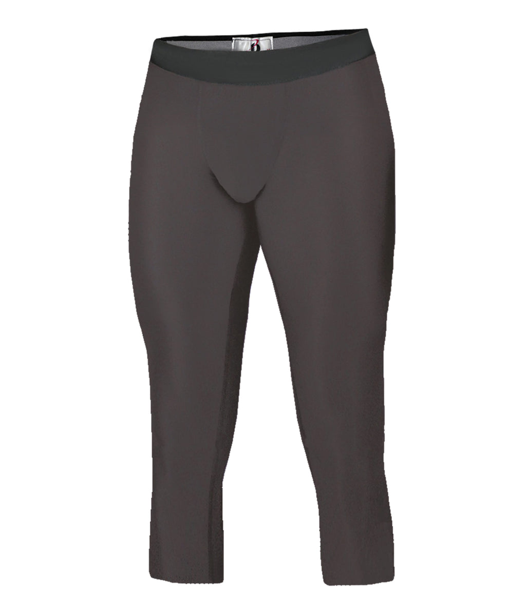 YOUTH CALF-LENGTH COMPRESSION TIGHT - MOISTURE-WICKING