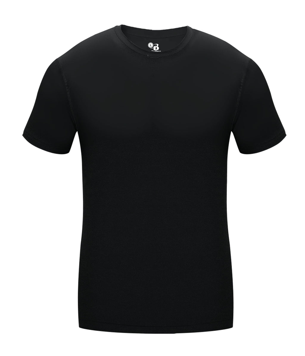 YOUTH PRO COMPRESSION CREW - MOISTURE-WICKING