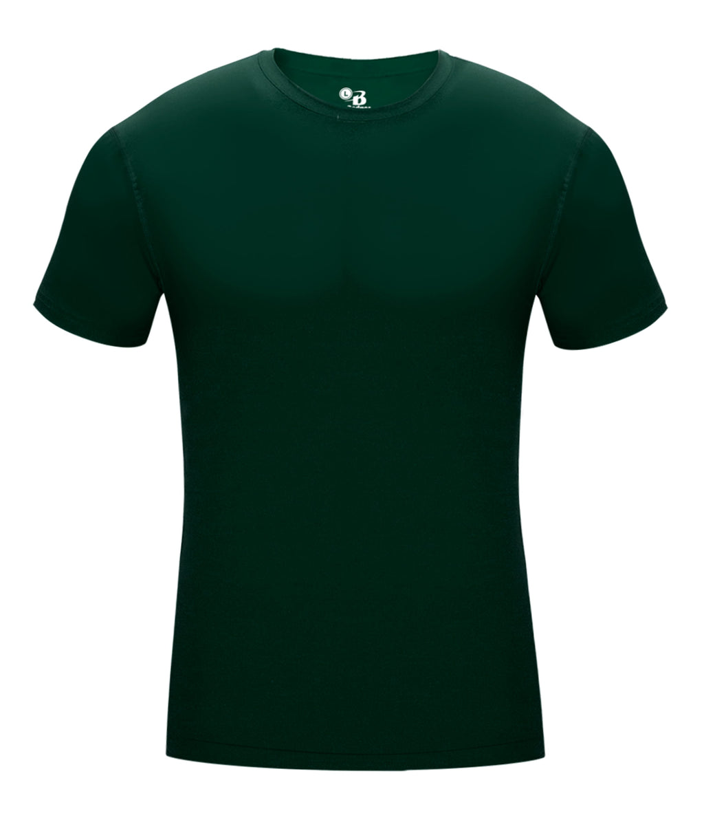 YOUTH PRO COMPRESSION CREW - MOISTURE-WICKING