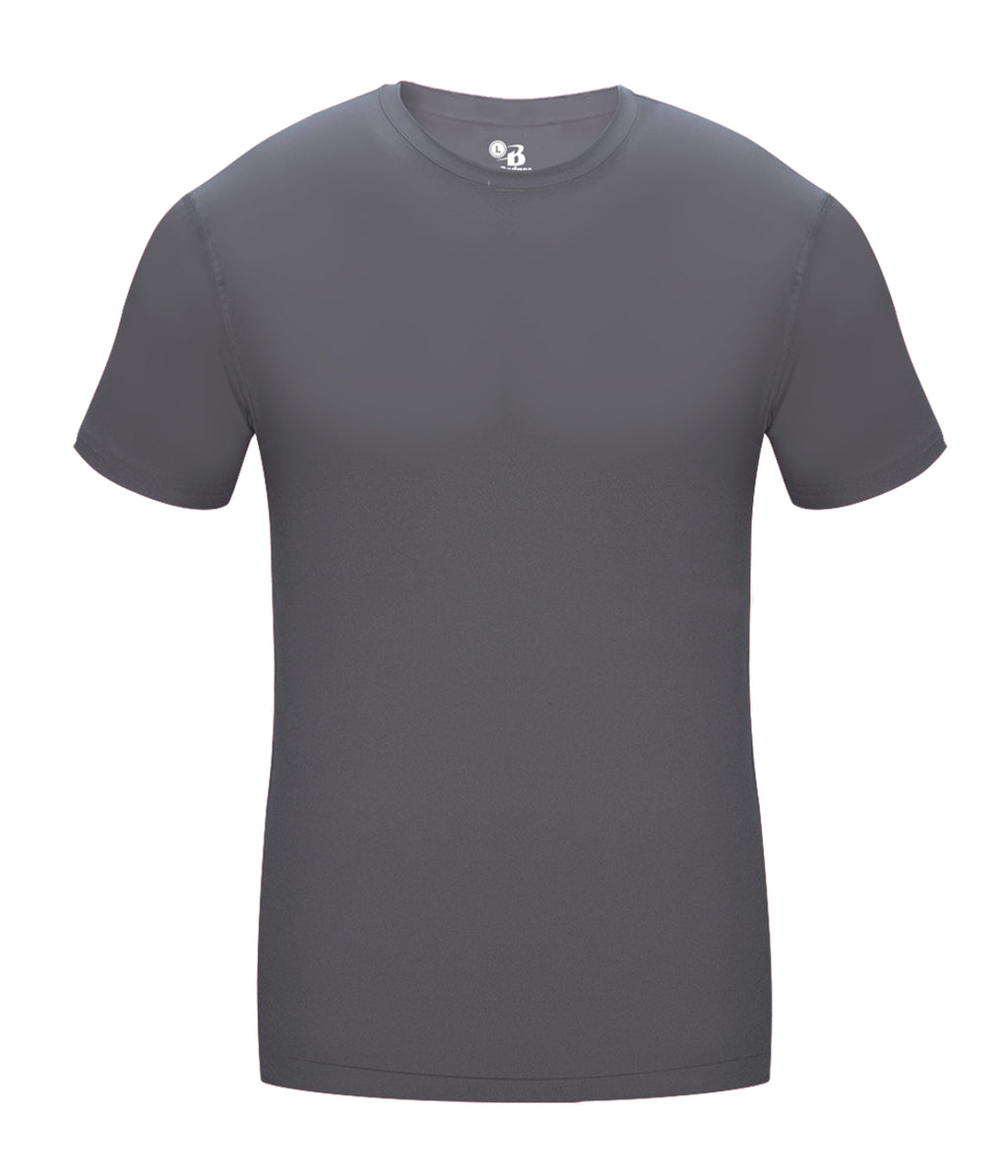YOUTH PRO COMPRESSION CREW - MOISTURE-WICKING