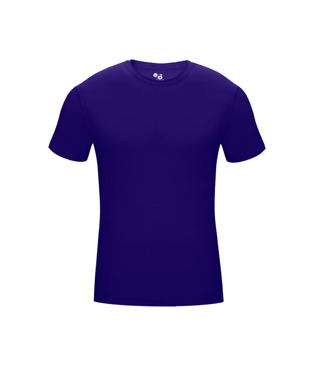 YOUTH PRO COMPRESSION CREW - MOISTURE-WICKING