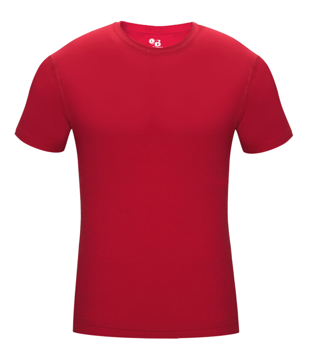 YOUTH PRO COMPRESSION CREW - MOISTURE-WICKING