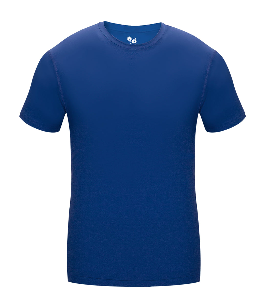 YOUTH PRO COMPRESSION CREW - MOISTURE-WICKING