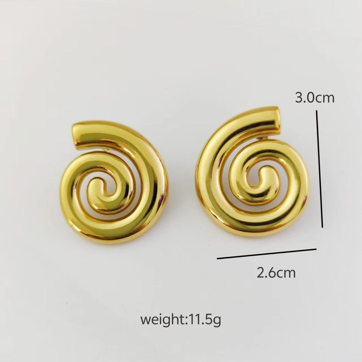 18K Gold-Plated Zoey Earrings