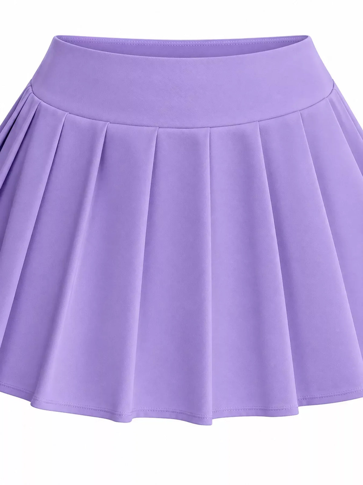 Low Waist Pleated Micro Mini Skirt