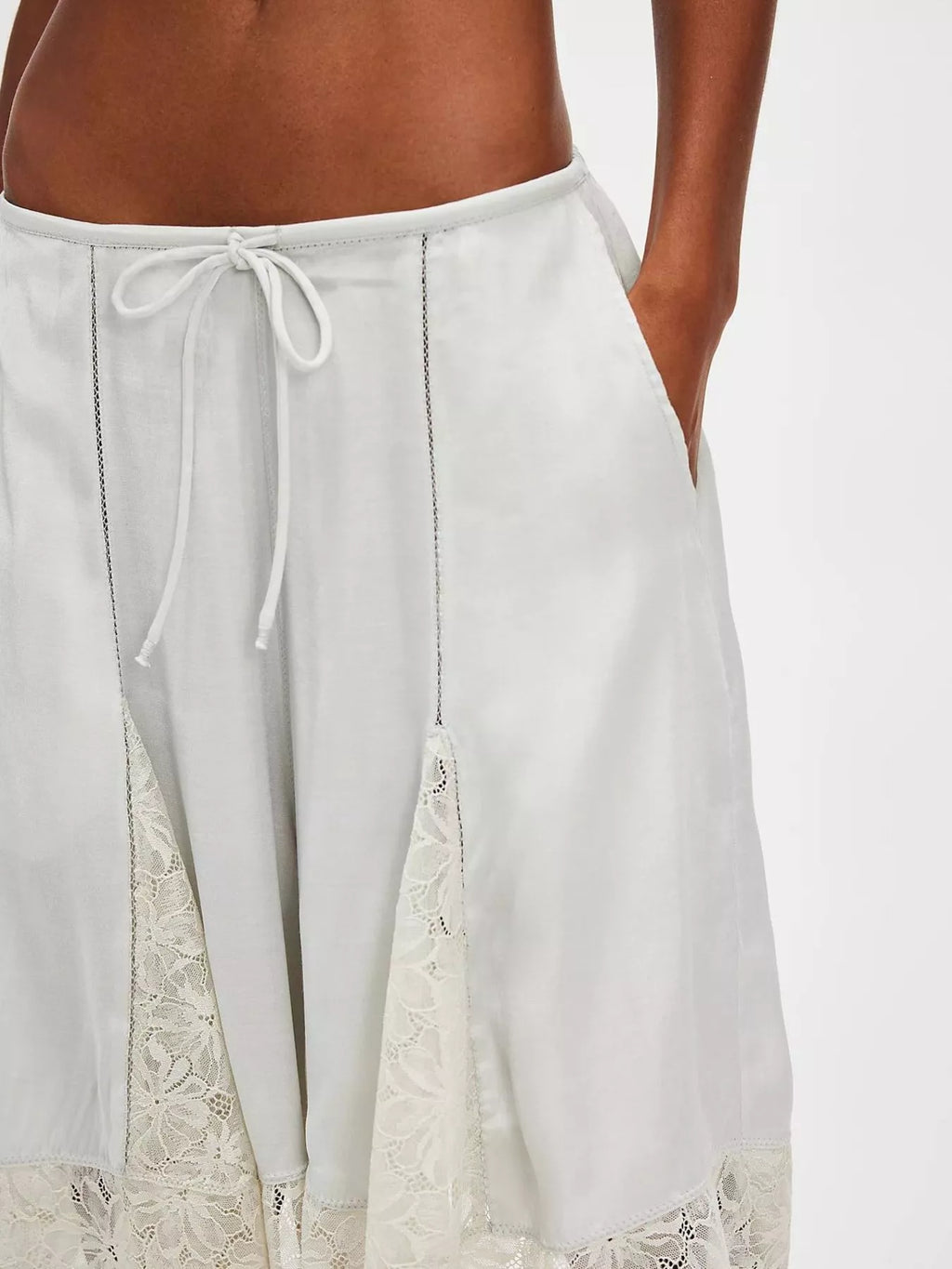 Lace Trimmed Shorts